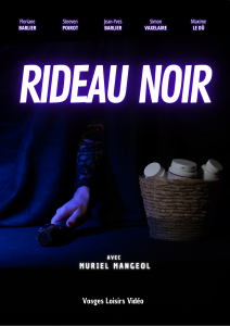rideau noir mademoiselle serge